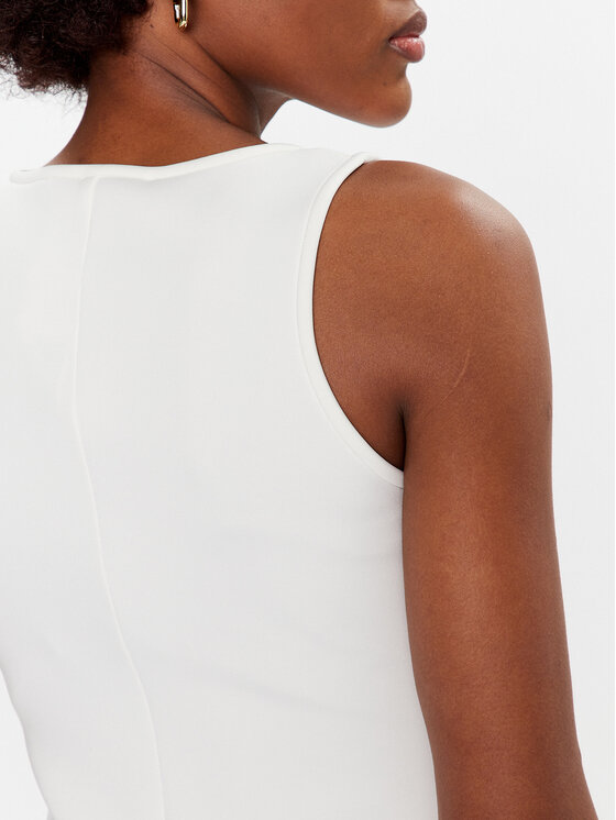 Max Mara Leisure Max Mara Leisure Igapäevane kleit Mammola 2336211236 Valge Regular Fit