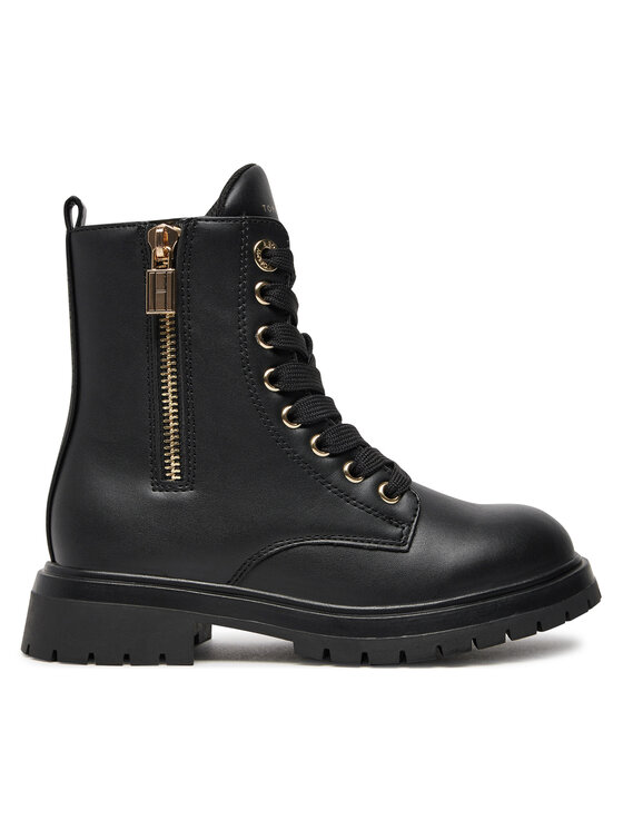 Tommy Hilfiger Tommy Hilfiger Schnürstiefeletten Lace-Up Bootie T3A5-33567-1351 M Schwarz