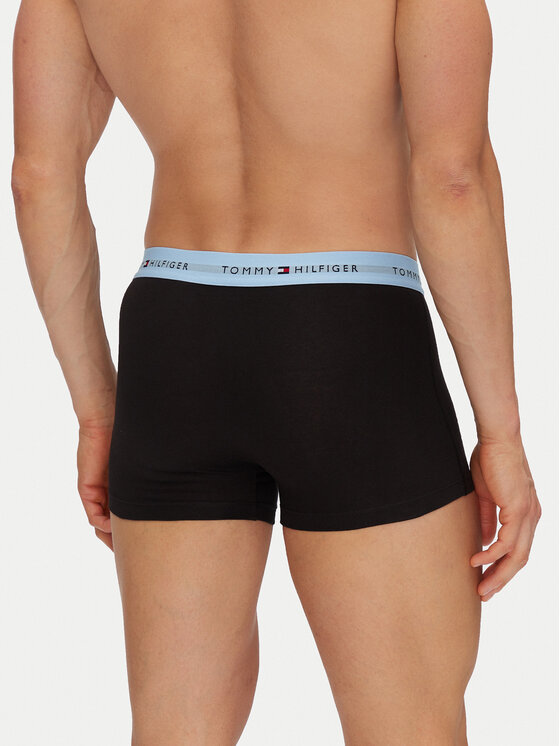 Tommy Hilfiger Tommy Hilfiger Set 3 perechi de boxeri UM0UM02763 Negru