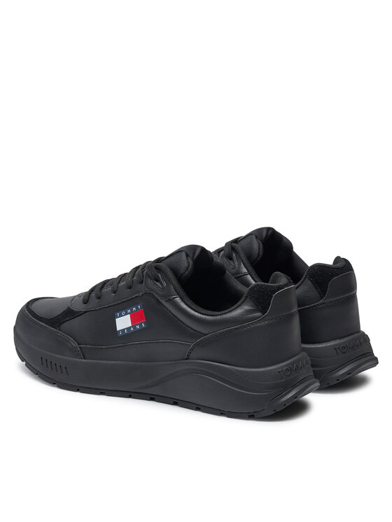 Tommy Jeans Tommy Jeans Tenisice Runner EM0EM01445 Crna
