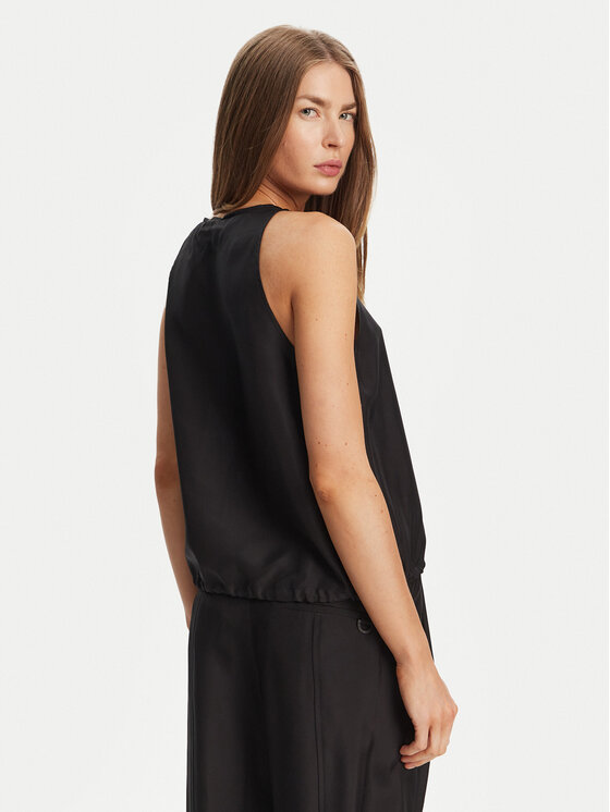 Marella Marella Marškinėliai Meana 2513161045 Juoda Regular Fit