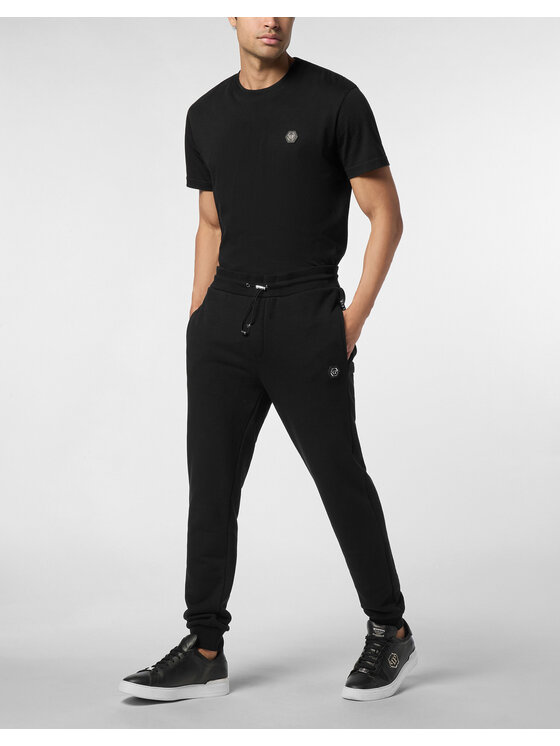 PHILIPP PLEIN PHILIPP PLEIN Spodnie dresowe 25979 Czarny Jogger Fit
