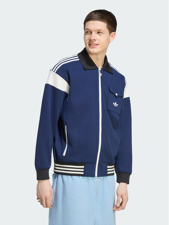 adidas adidas Bluza 168508 Niebieski jasny Loose Fit