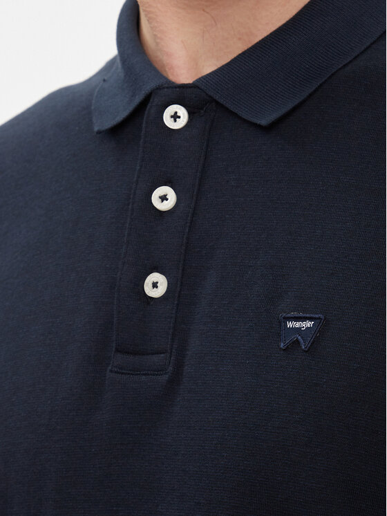 Wrangler Wrangler Polo 112350415 Blu scuro Regular Fit