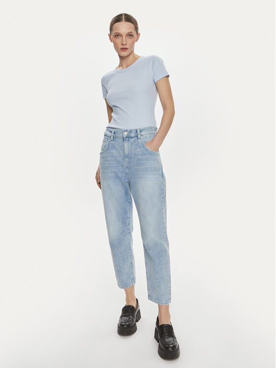 Gap Gap T-shirt 870883 Svijetloplava Slim Fit