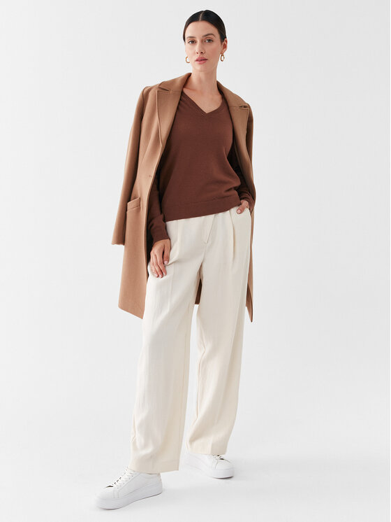 United Colors Of Benetton United Colors Of Benetton Светр 1002D4488 Коричневий Regular Fit