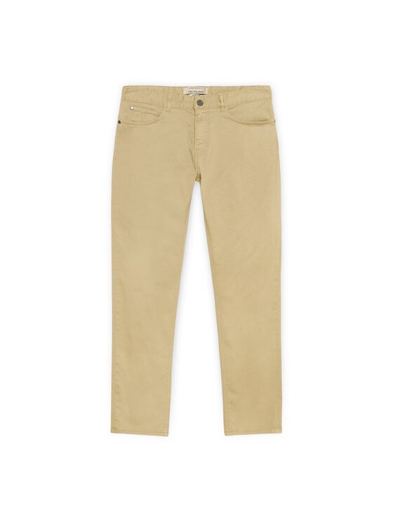 Trussardi Trussardi Spodnie materiałowe P704H504861N012 Kremowy Slim Fit