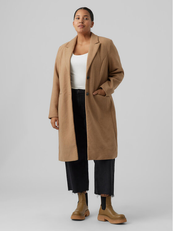 Coat Silver Mink Vero Moda Curve Mantel Vero Moda Curve Mantel