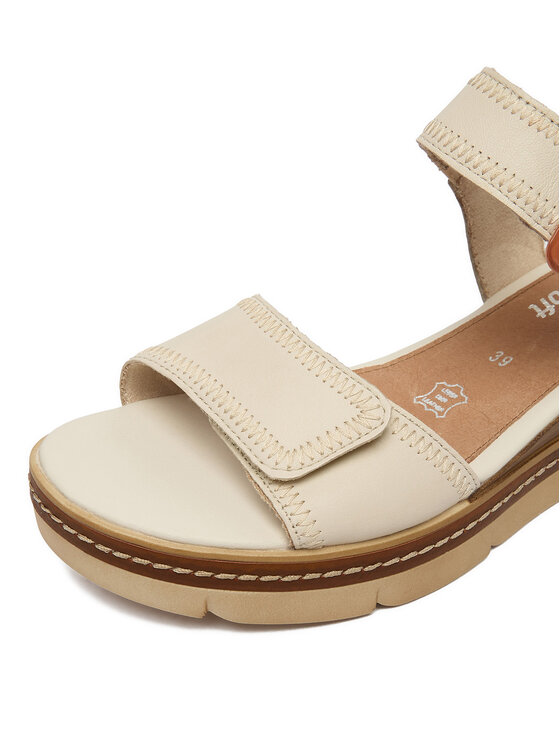 Remonte Remonte Sandalen CEO-D2L58-60 Écru