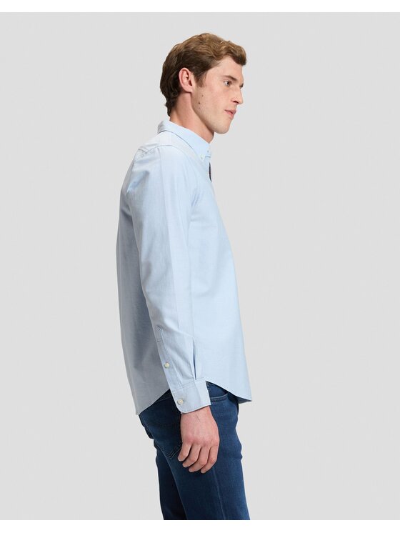 Lee Lee Koszula BUTTON DOWN Niebieski Regular Fit