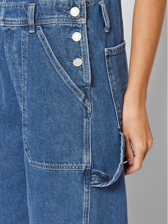 Tommy Jeans Tommy Jeans Latzhose Denim DW0DW11590 Blau Regular Fit