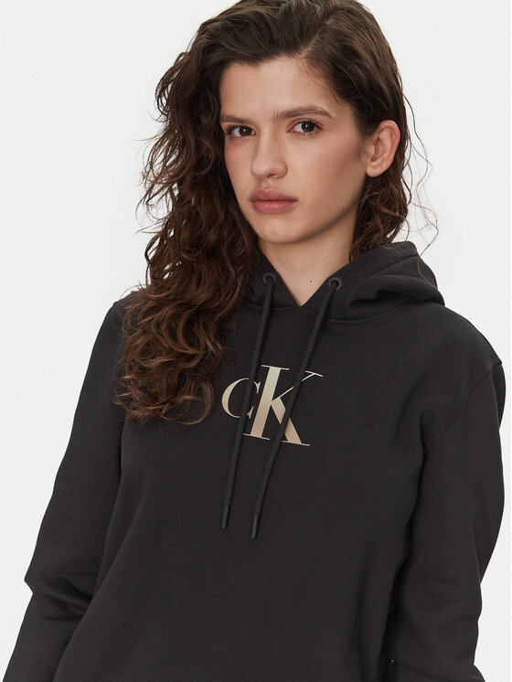 Calvin Klein Jeans Calvin Klein Jeans Pulóver Gradient J20J224721 Fekete Relaxed Fit