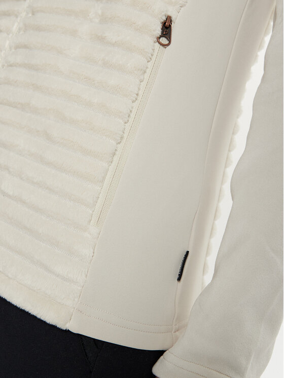 Protest Protest Fleecejacke Delay 3611844 Écru Regular Fit