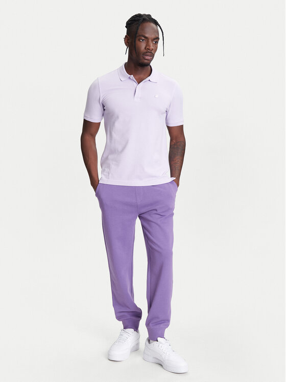 United Colors Of Benetton United Colors Of Benetton Polo 3WG9U301Z Viola Slim Fit