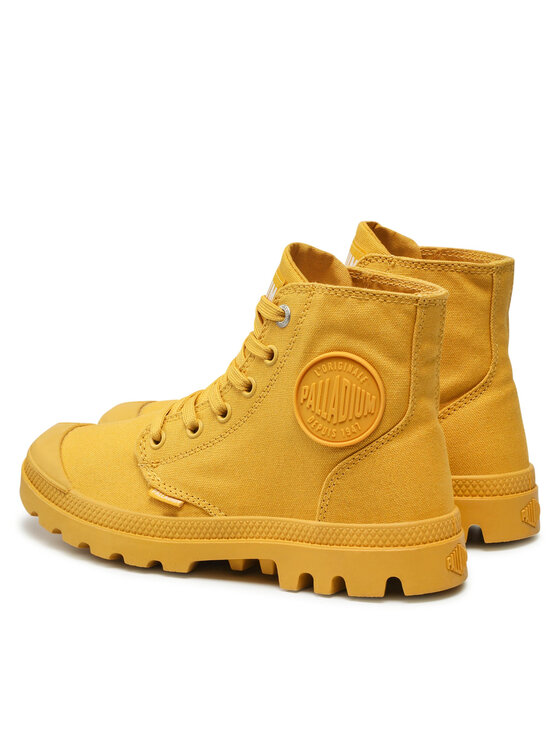 Palladium Palladium Schnürstiefeletten Mono Chrome 73089-730-M Gelb
