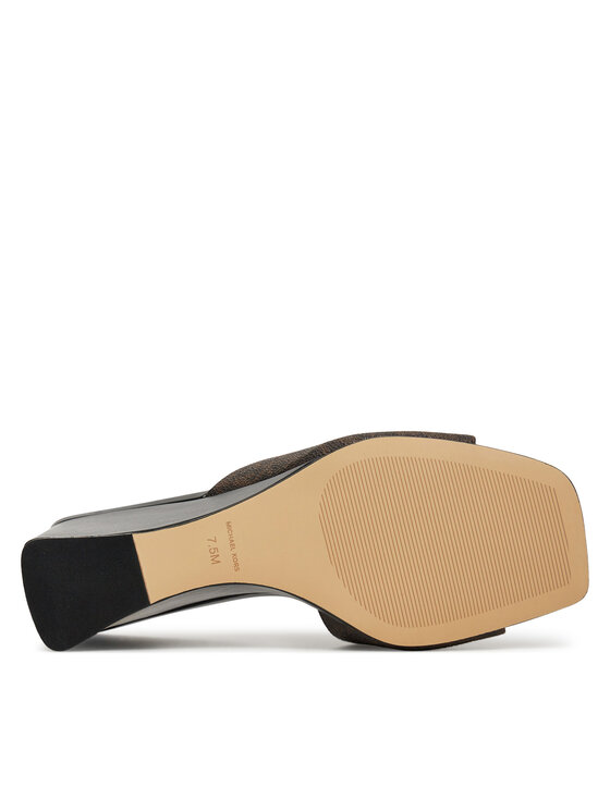 MICHAEL Michael Kors MICHAEL Michael Kors Natikači Merriam Wedge 40S5MMMS1B Rjava