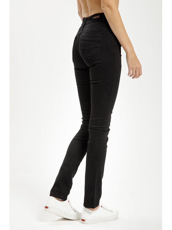 Cross Jeans Cross Jeans Jeansy P 489-155 Czarny Slim Leg