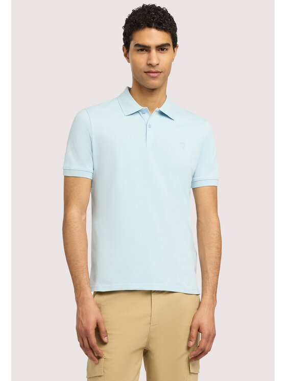 Trussardi Trussardi T-Shirt G5008000124N004 Turkusowy Regular Fit