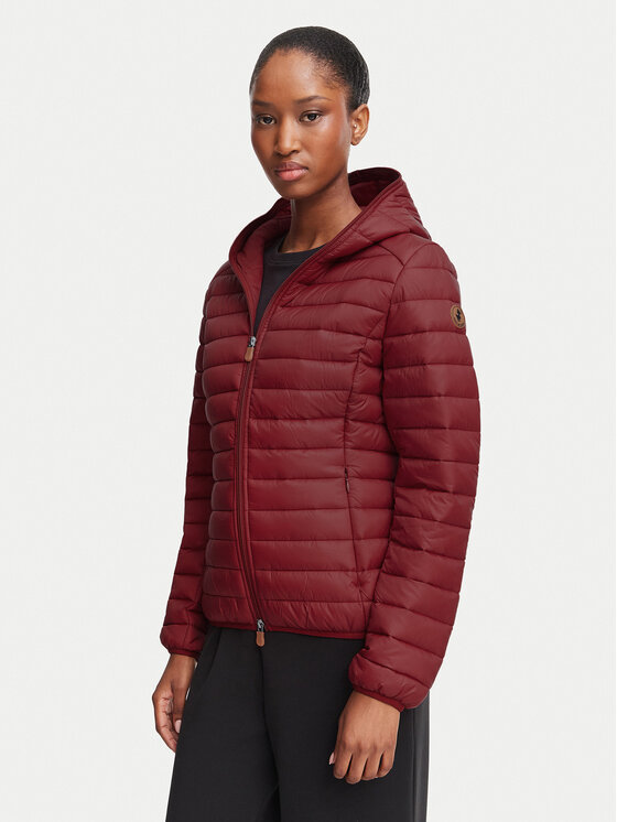 Save The Duck Prehodna jakna D33620W GIGA21 Temno rdeča Regular Fit
