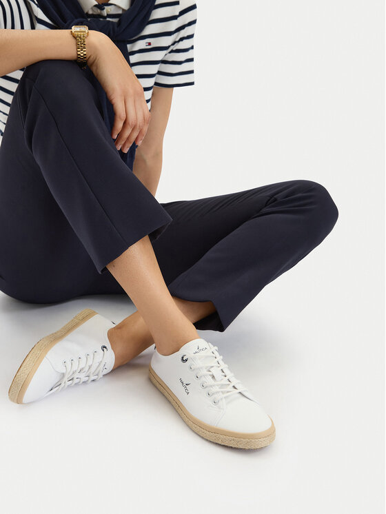 Nautica Espadrile CEO-85659 Alb