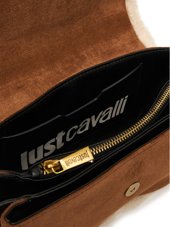 Just Cavalli Just Cavalli Τσάντα Iconic Snakes 81RA4BA1 ZSE75 Καφέ