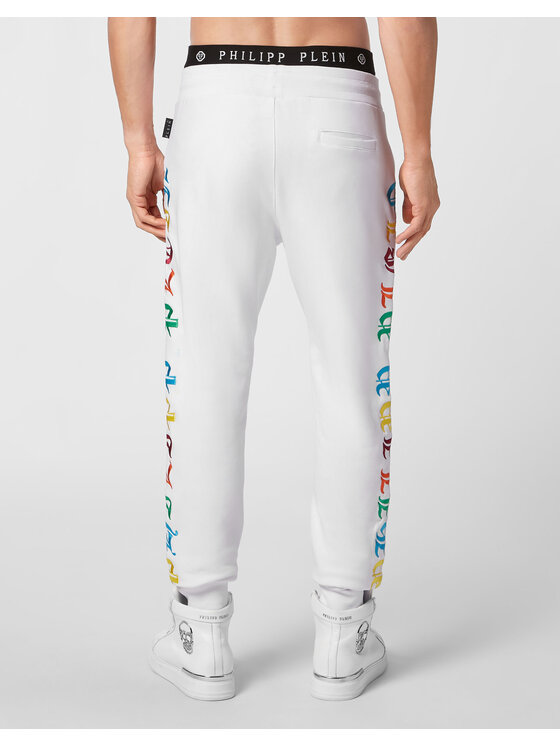 PHILIPP PLEIN PHILIPP PLEIN Joggers 807 Bianco Jogger Fit