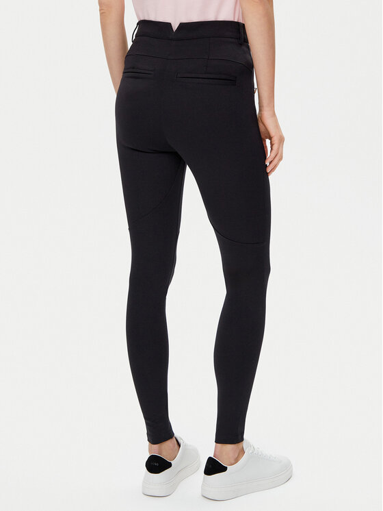 U.S. Polo Assn. U.S. Polo Assn. Παντελόνι υφασμάτινο WUP1213 Μαύρο Slim Fit