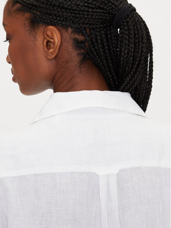 Gant Gant Vasaras kleita 4503433 Balts Relaxed Fit