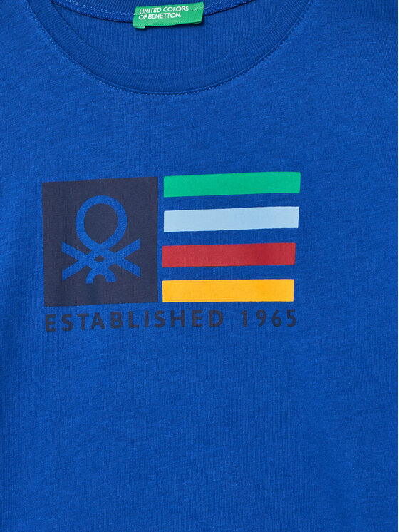 United Colors Of Benetton United Colors Of Benetton Bluza 3I1XG10F2 Modra Regular Fit