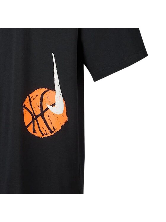 Nike Nike T-Shirt NBA M NK T31 SS MAX90 OS TEE HV6293-010 Czarny Oversize