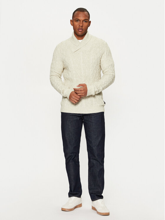 s.Oliver s.Oliver Pulover 2152201 Bej Regular Fit