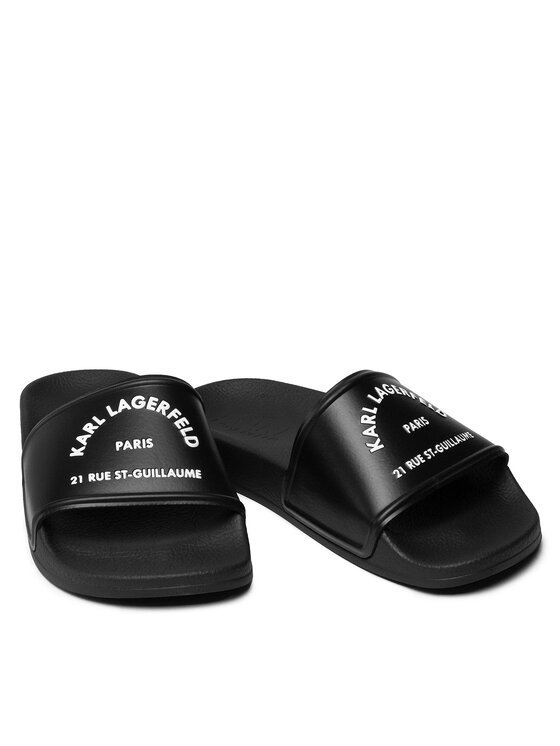 KARL LAGERFELD KARL LAGERFELD Papucs KL80908 Fekete