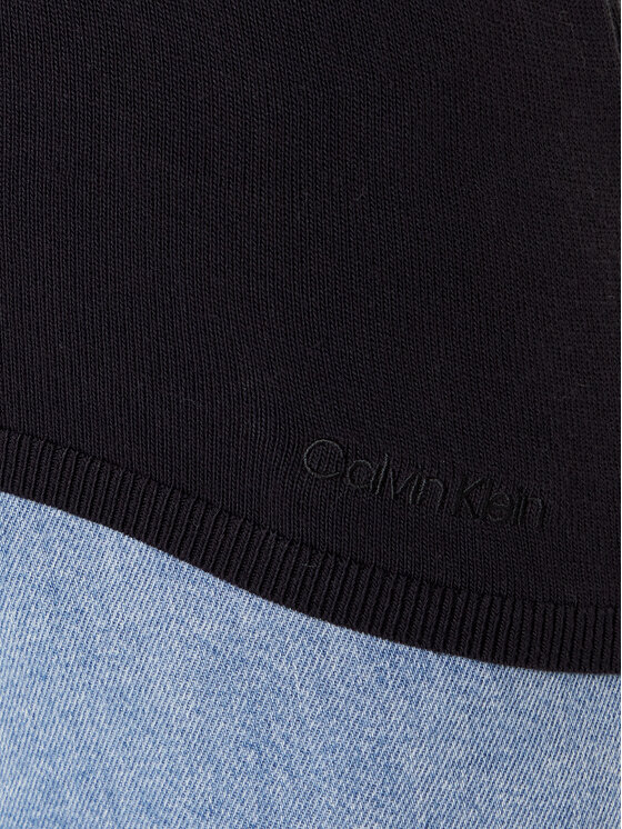 Calvin Klein Calvin Klein Πουλόβερ LV044C341G Μαύρο Regular Fit