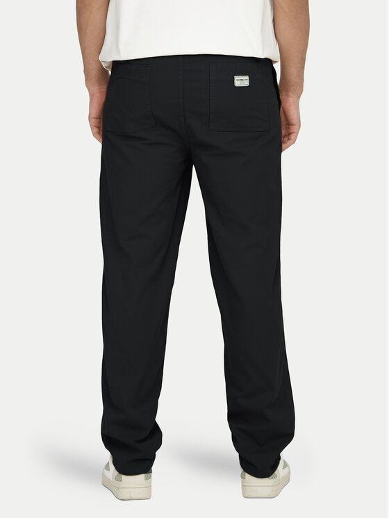 Only & Sons Only & Sons Spodnie materiałowe Sinus 22030239 Czarny Loose Fit