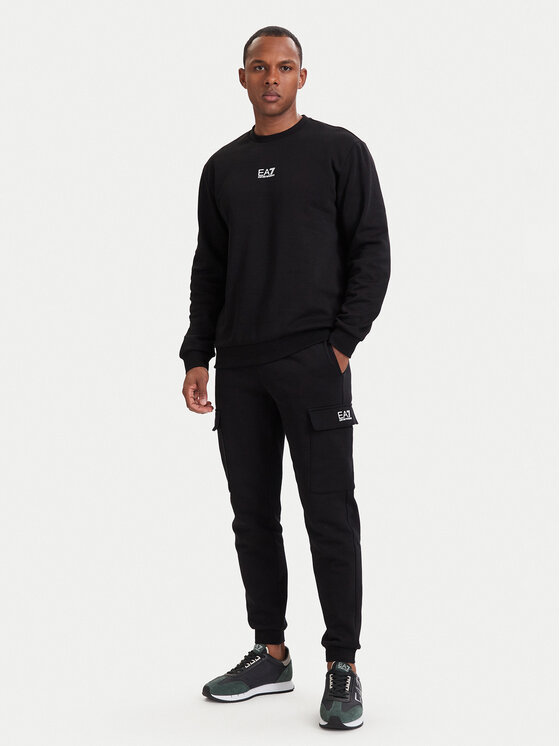 EA7 Emporio Armani EA7 Emporio Armani Hanorac 8NPM34 PJVTZ 1200 Negru Regular Fit