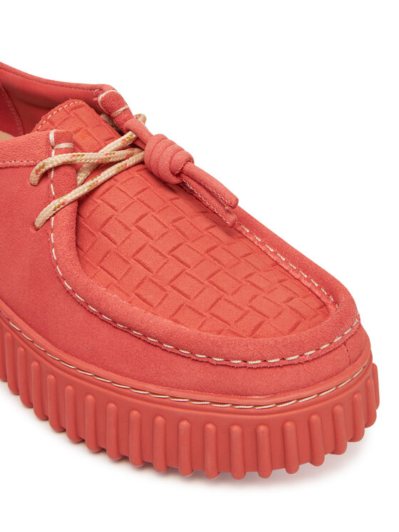 Clarks Clarks Pusbačiai Torhill Bee 26181187 Koralų