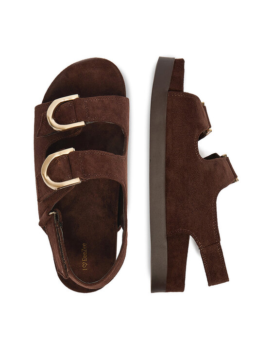 DeeZee DeeZee Sandale CEO-SG19779-1 Smeđa