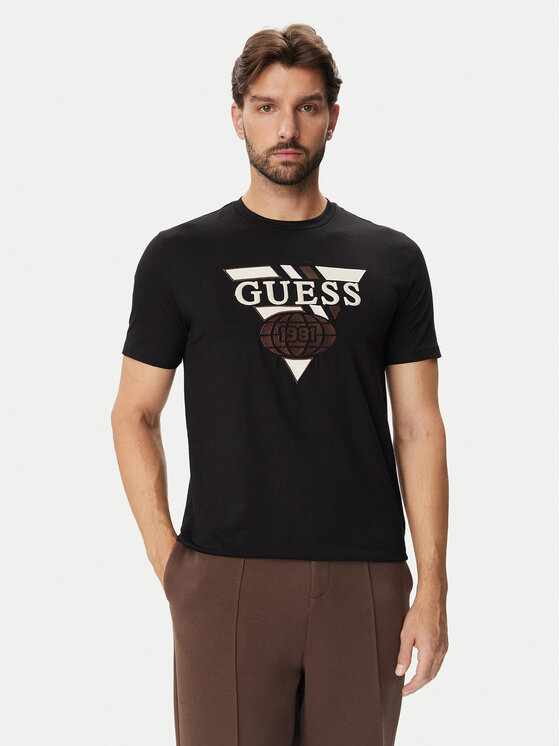 Guess Guess T-Shirt Z6BI08 K6543 Schwarz Regular Fit