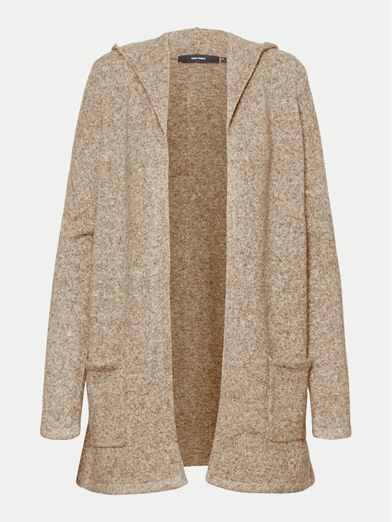 Vero Moda Vero Moda Pletena jopica Doffy 10235948 Bež Relaxed Fit