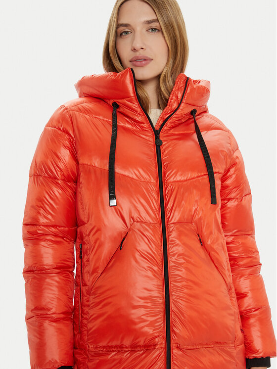 Frieda & Freddies Frieda & Freddies Pūkinė striukė 3847A Oranžinė Regular Fit