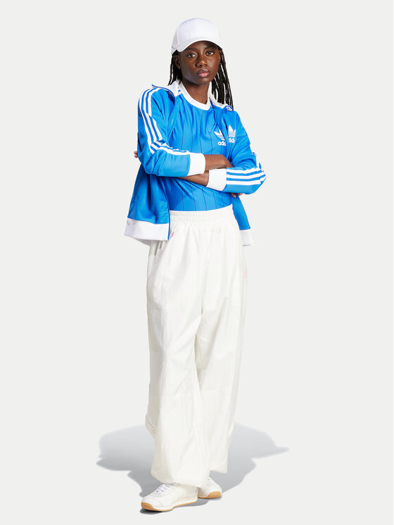 adidas adidas Marškinėliai adicolor 3-Stripes IY7233 Mėlyna Loose Fit