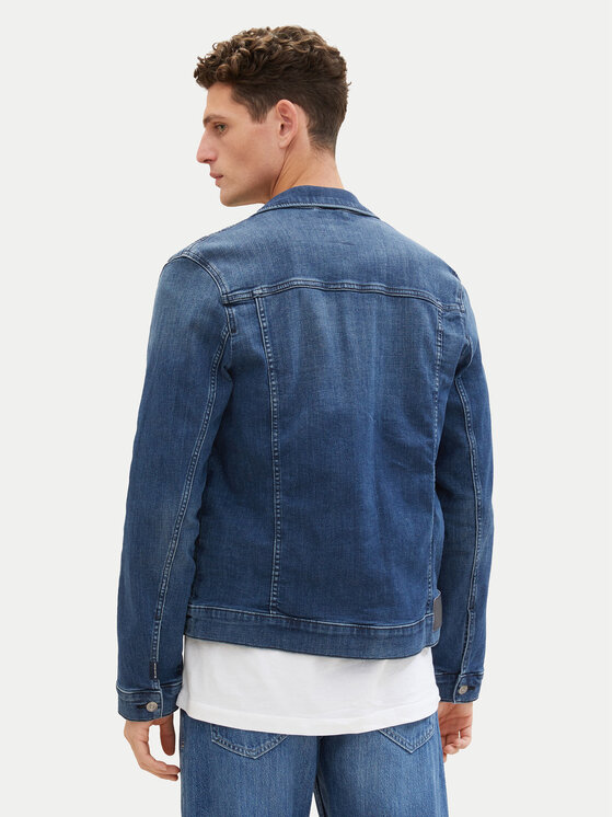 Tom Tailor Tom Tailor Geacă de blugi 1040165 Bleumarin Regular Fit