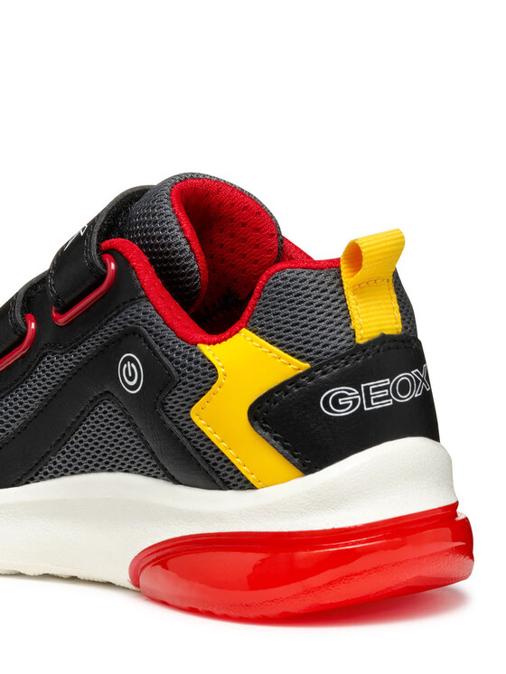 Geox Geox Сникърси J Ciberdron J55LBB 014BU C0070 D Сив
