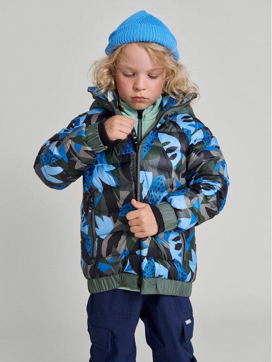 Reima Reima Пуховик Finnoo 5100252A Зелений Regular Fit