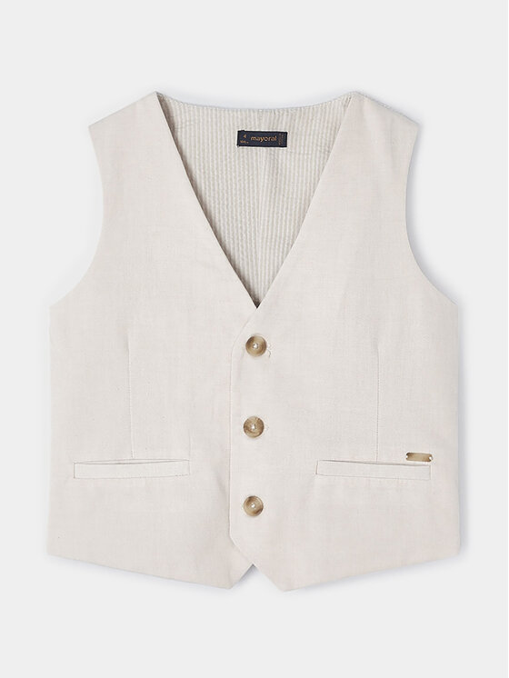 Mayoral Mayoral Vest 3359 Beež Regular Fit