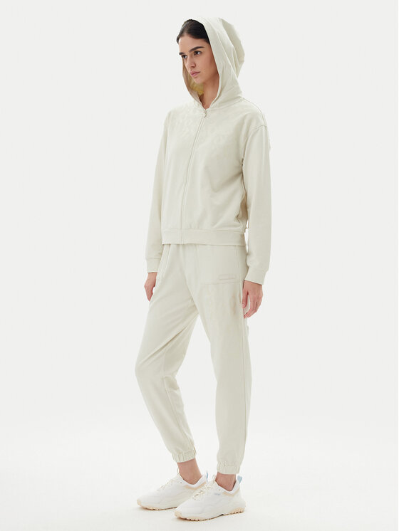 EA7 Emporio Armani EA7 Emporio Armani Džemperis ar kapuci 7W000479 AF13135 U1112 Bēšs Regular Fit