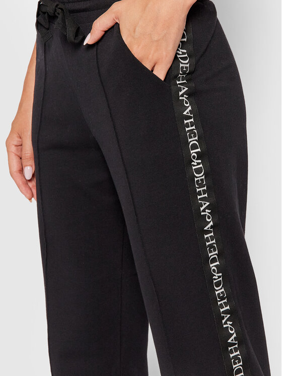 Pantaloni da tuta Logo Taping B54525 Nero Regular