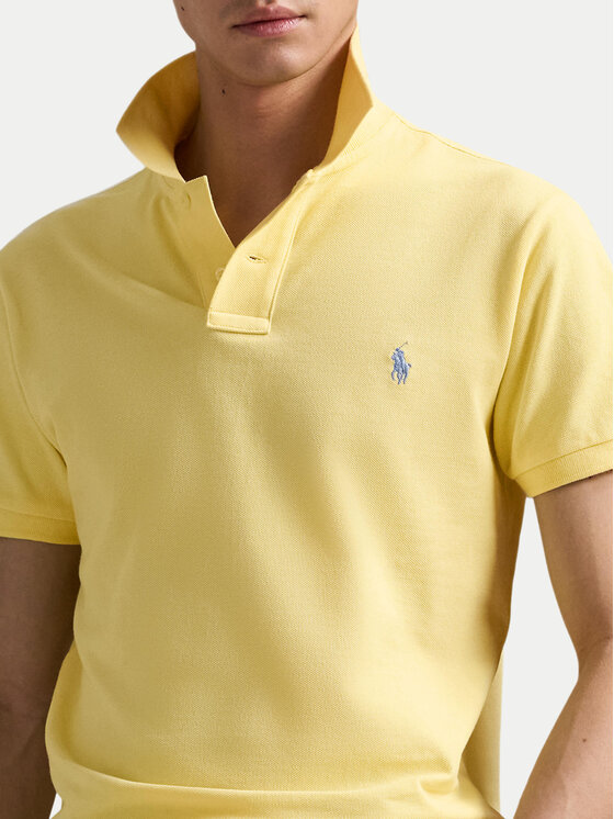 Polo Ralph Lauren Polo Ralph Lauren Polo 710536856450 Żółty Slim Fit