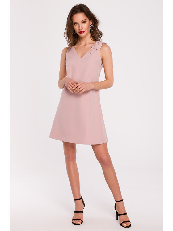 Makover Makover Abito da sera K128 Rosa Regular Fit