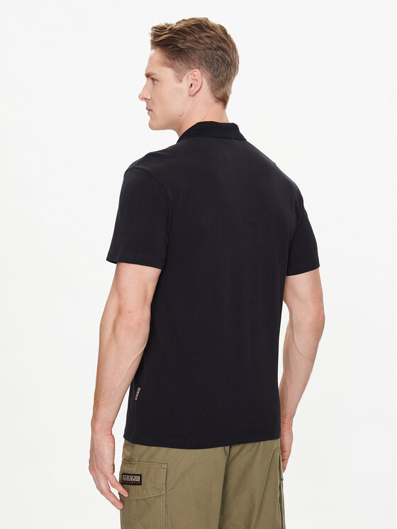 Napapijri Napapijri Polo Ealis NP0A4H8B Nero Regular Fit